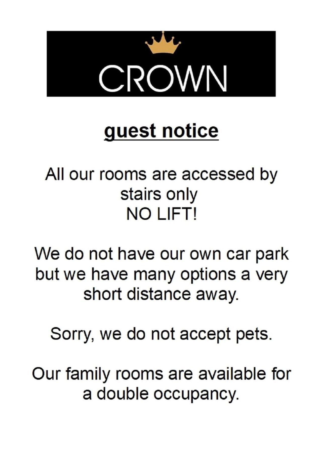 The Crown Hotel Morecambe Exteriör bild